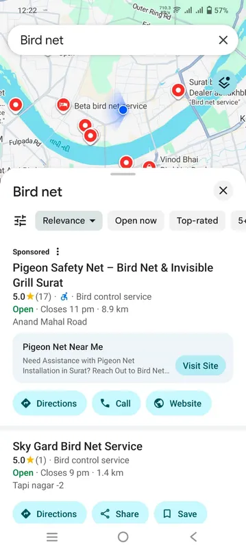 Google Ads result 2 — Sponsored placement at top of Google