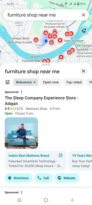 Google Ads result 3 — Sponsored placement at top of Google