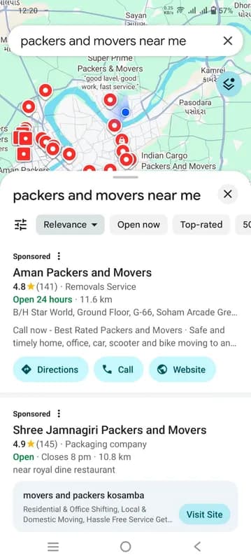 Google Ads result 6 — Sponsored placement at top of Google