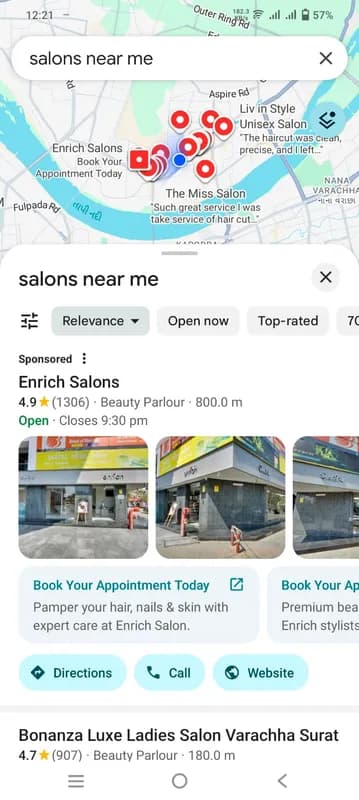 Google Ads result 7 — Sponsored placement at top of Google