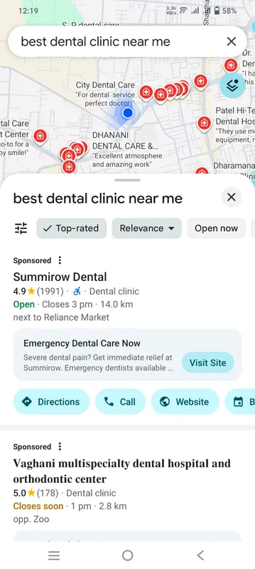 Google Ads result 8 — Sponsored placement at top of Google