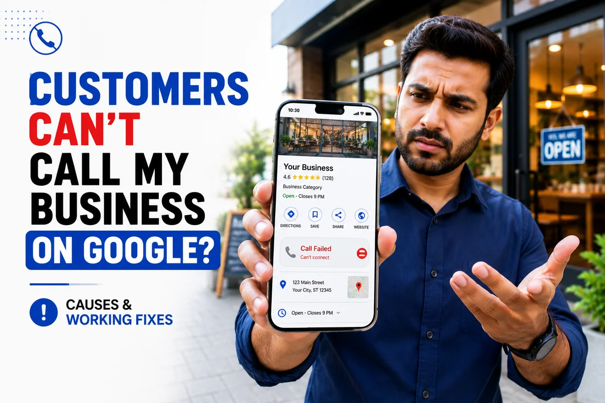 Why Can't Customers Call My Business on Google?