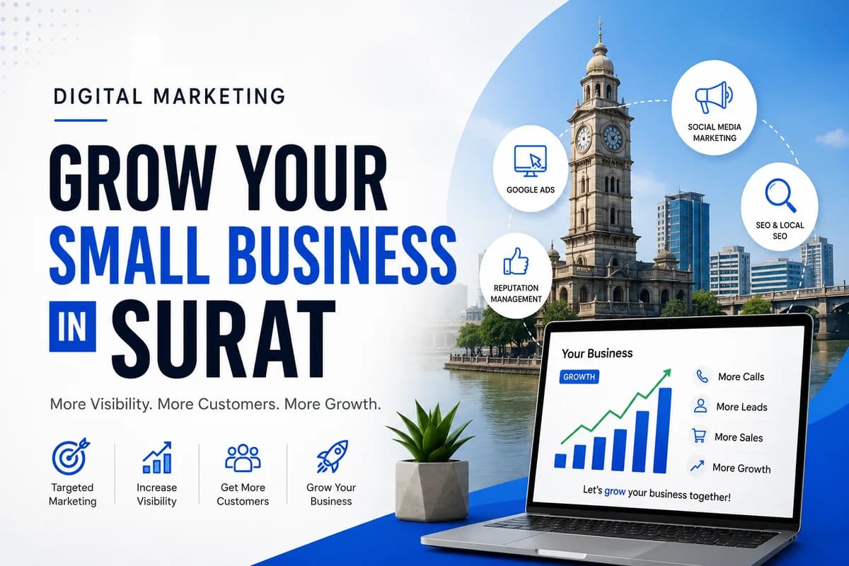Digital Marketing for Small Businesses in Surat: 2026 Guide