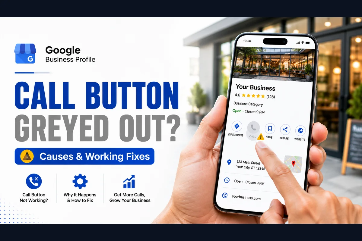 Google Business Profile Call Button Greyed Out? Here's the Fix