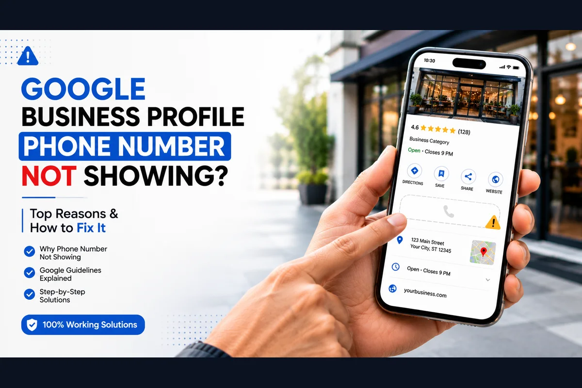 Google Business Profile Phone Number Not Showing? Fix It