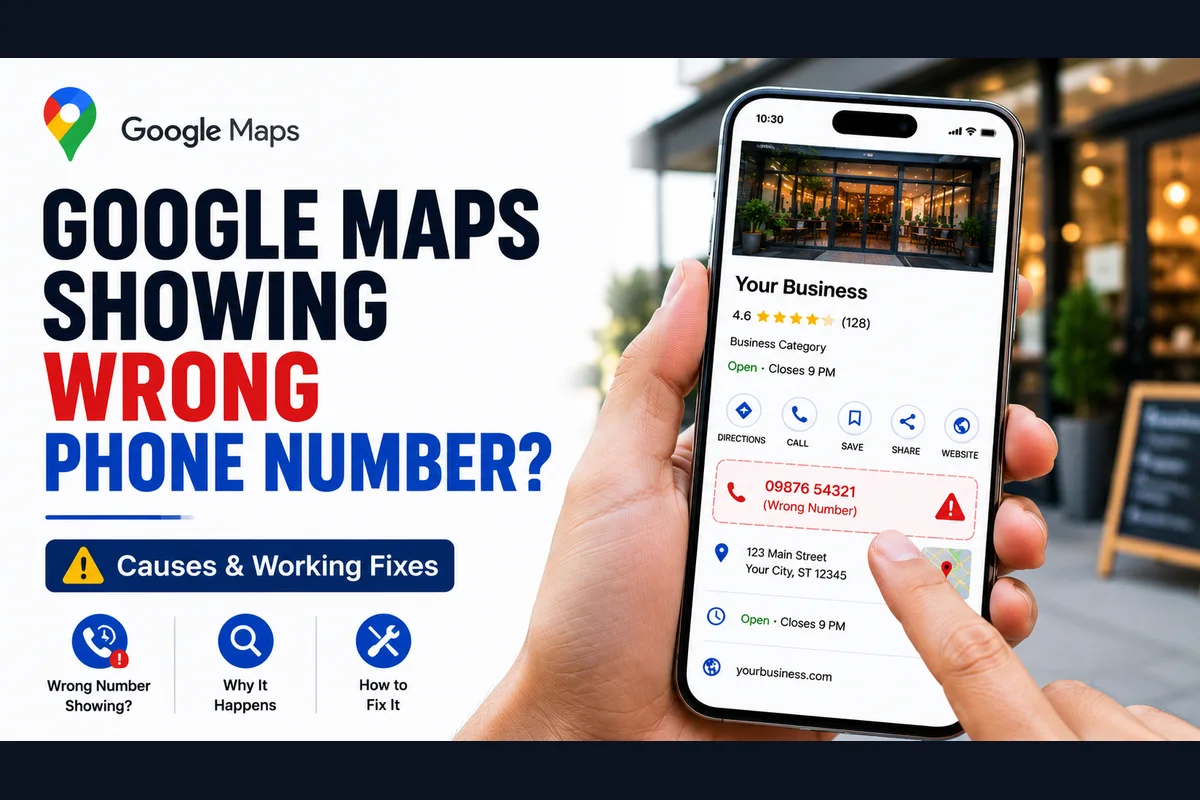 Google Maps Showing the Wrong Phone Number? How to Fix It