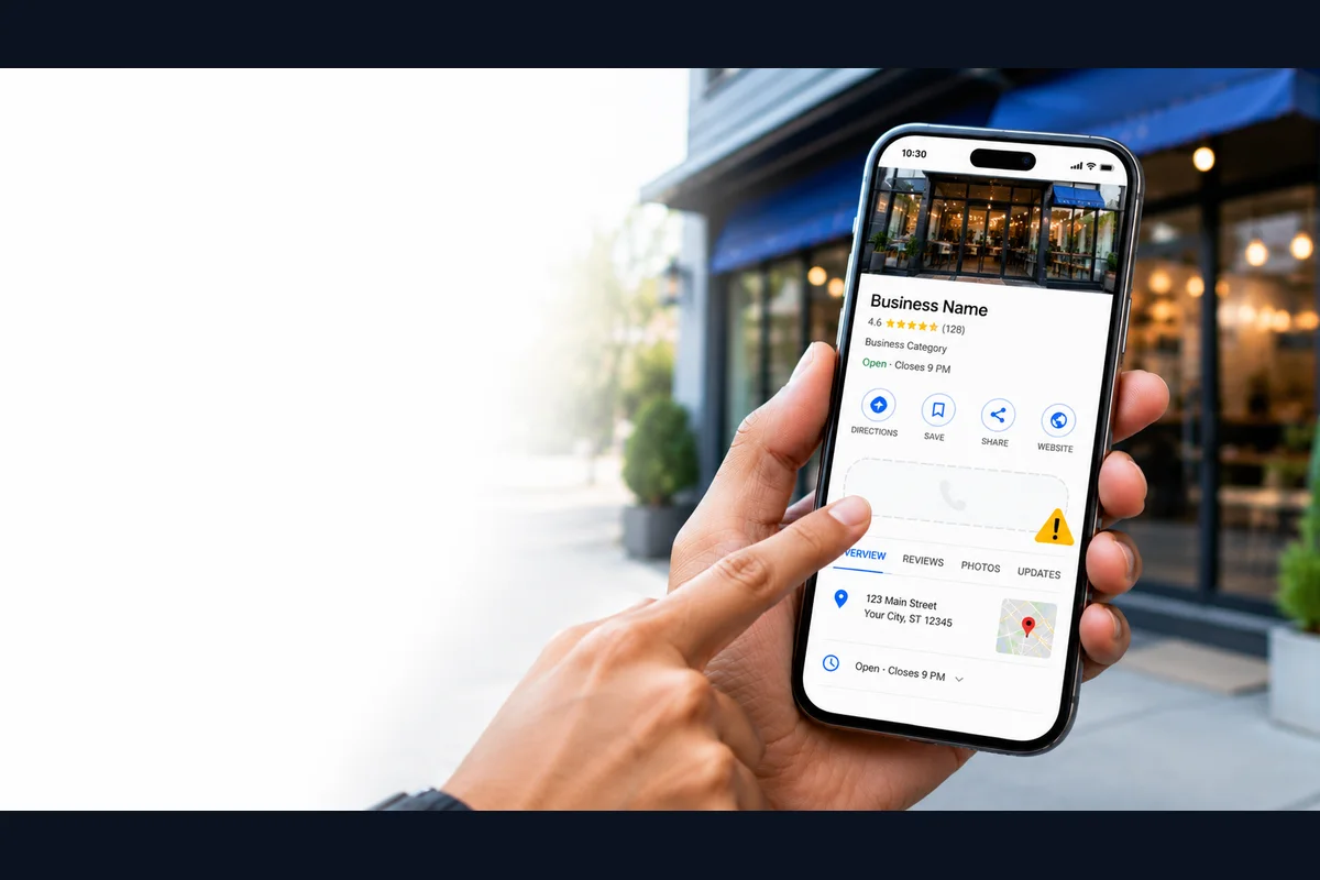 Google My Business Call Button Not Working? 2026 Fix