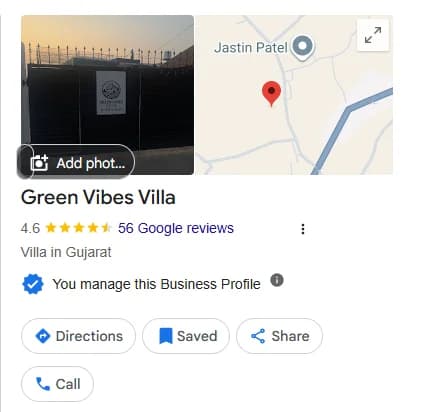 Green Vibes Villa — Restored