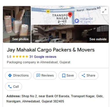 Jay Mahakal Cargo Packers & Movers