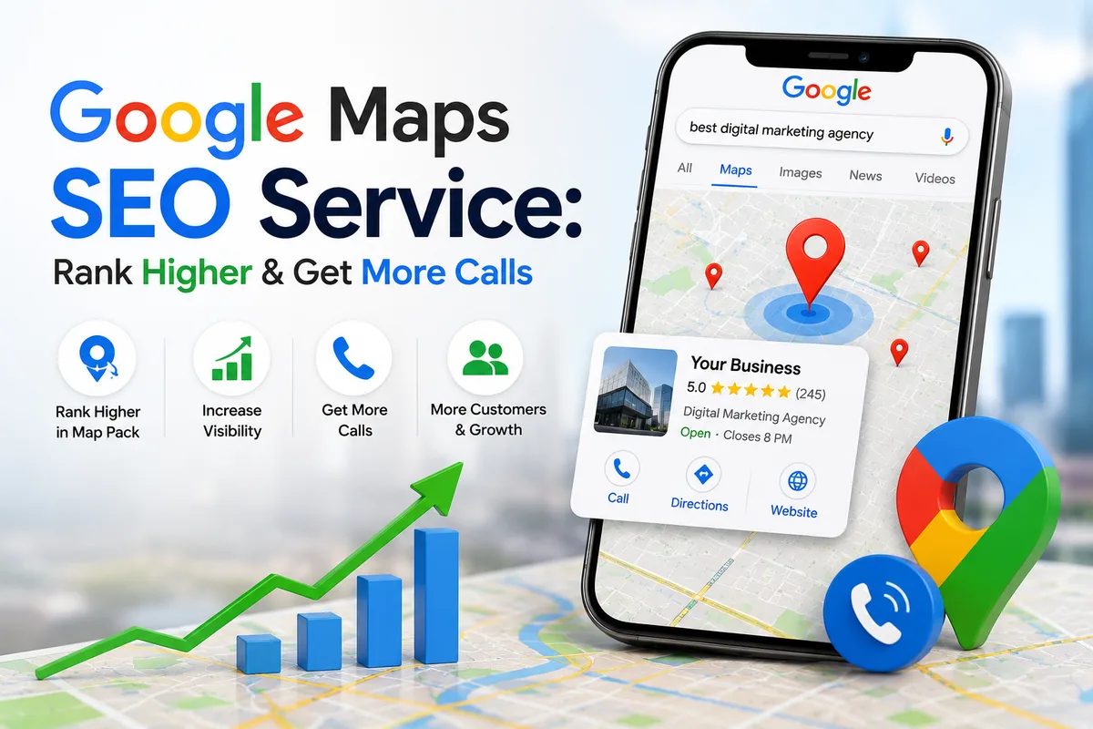 Google Maps SEO Service: Rank Higher & Get More Calls