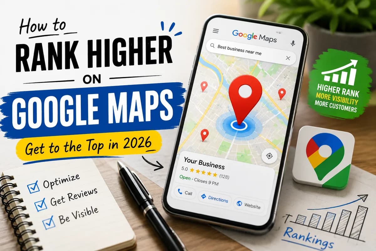 How to Rank Higher on Google Maps: Get to the Top in 2026